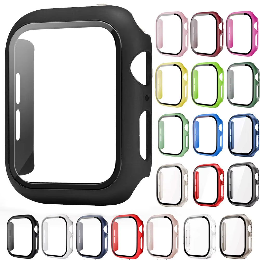 Watch Case Bumper - Gehard glas Screen Protector Case Cover
