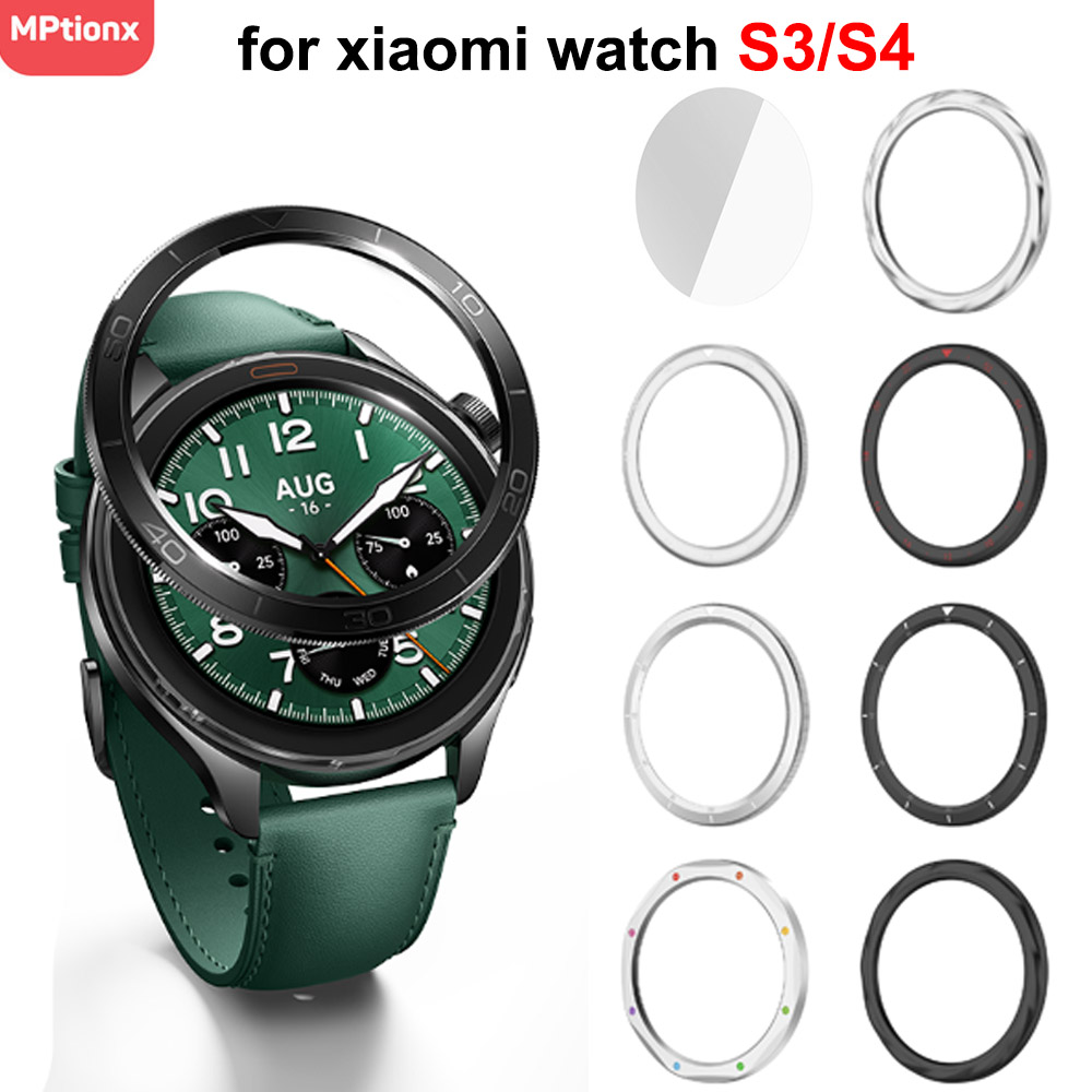 Xiaomi Smartwatch S4 Accessories - Metalen Bezel Ring Voor Xiaomi Horloge