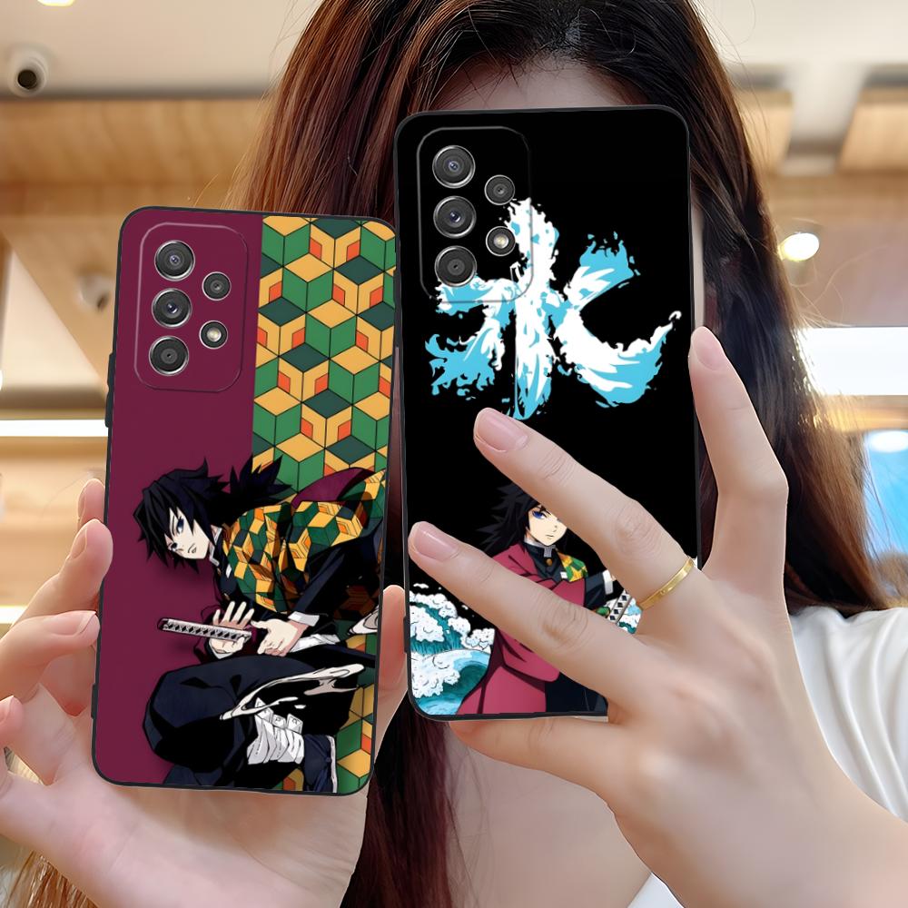 Samsung Galaxy A55 - Demon Slayer Giyu Tomioka Telefoonhoesje voor
