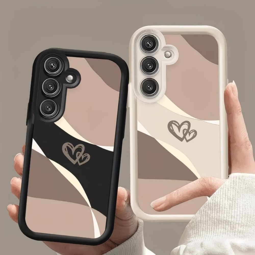 Samsung Galaxy S25 - Mooie Love Heart Stootvaste Zachte TPU