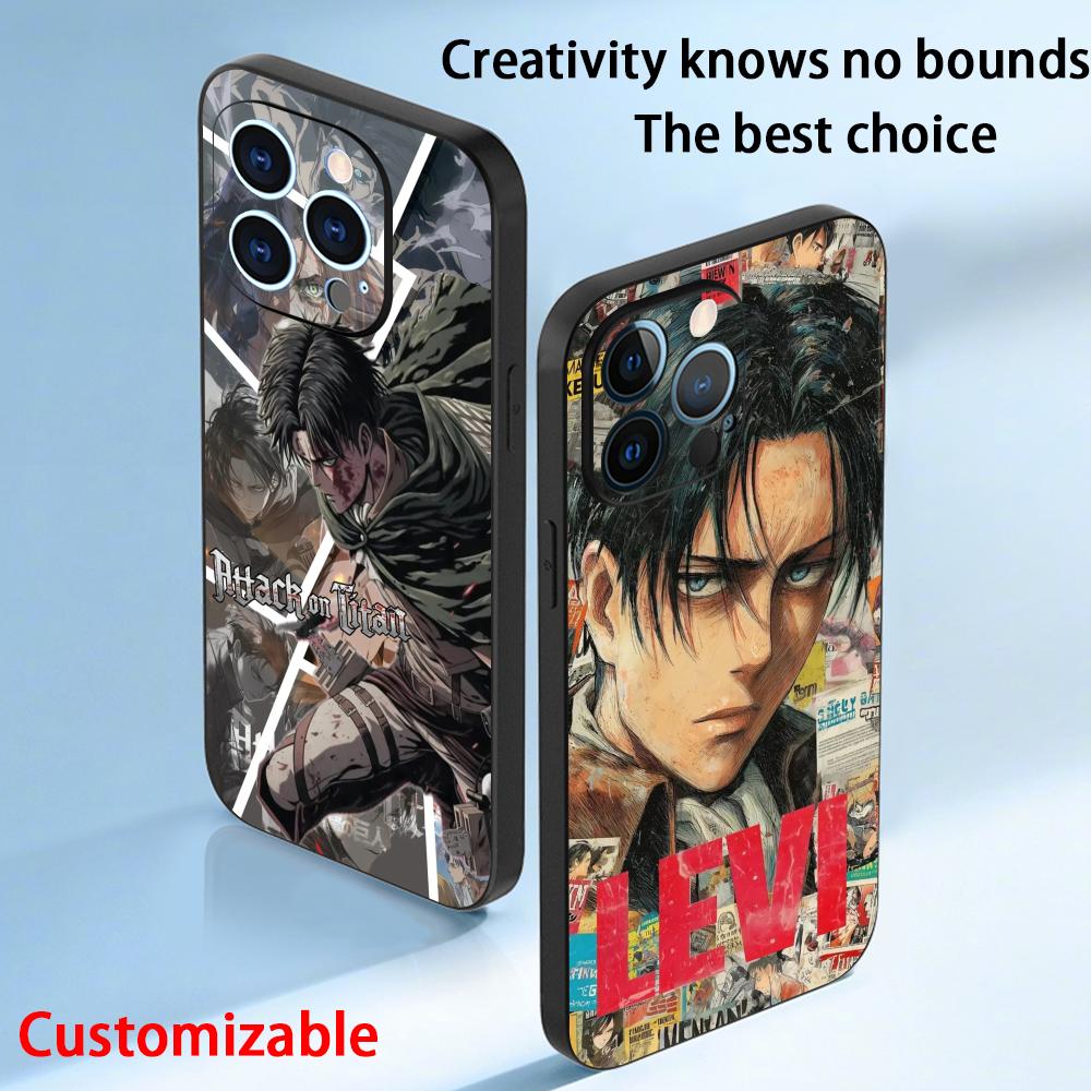 Apple Iphone 16 - Levi ackerman cool anime man patroon