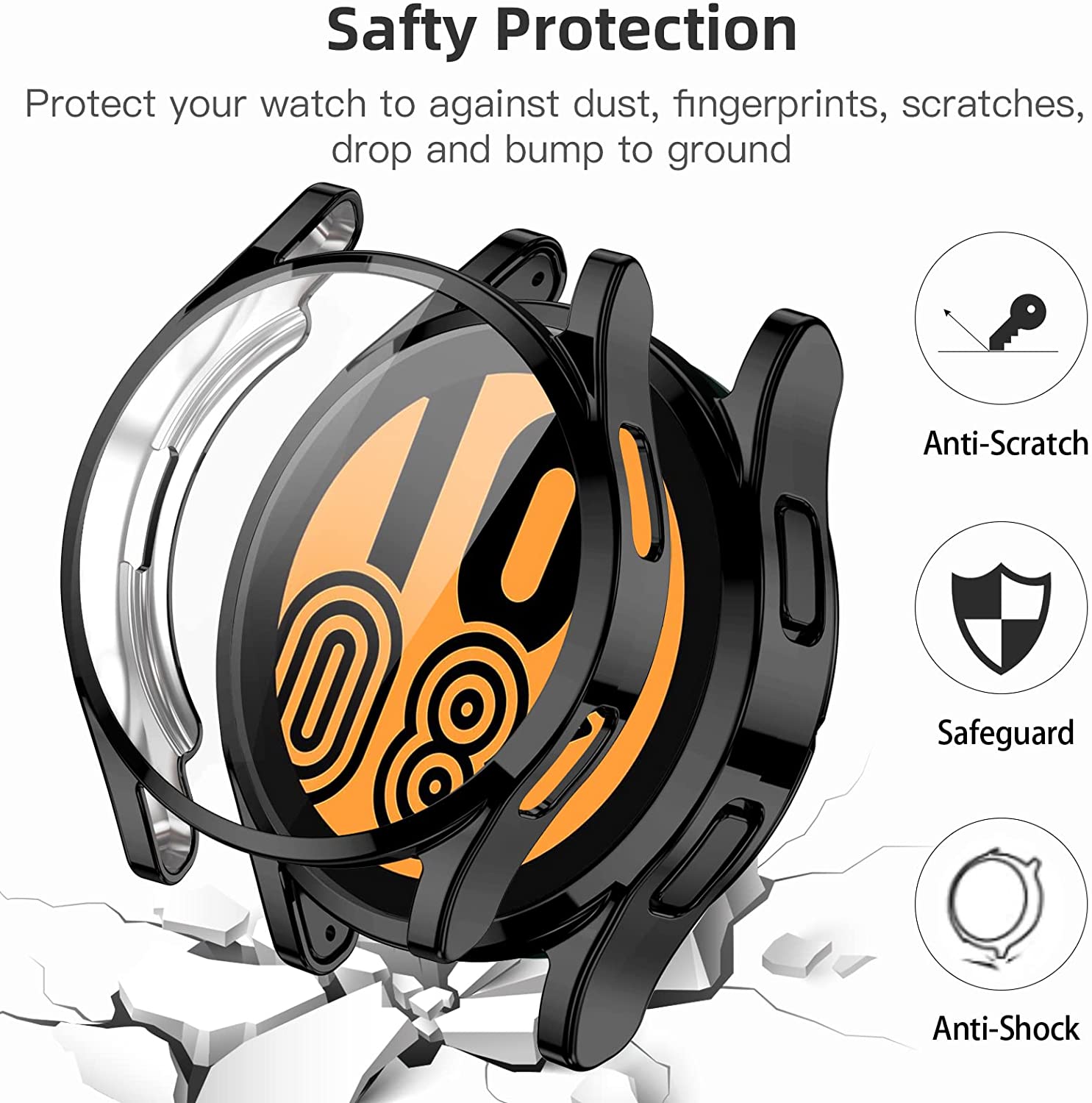 Case voor Samsung Galaxy Watch - Samsung Smartwatch Accessories recensie en prijs