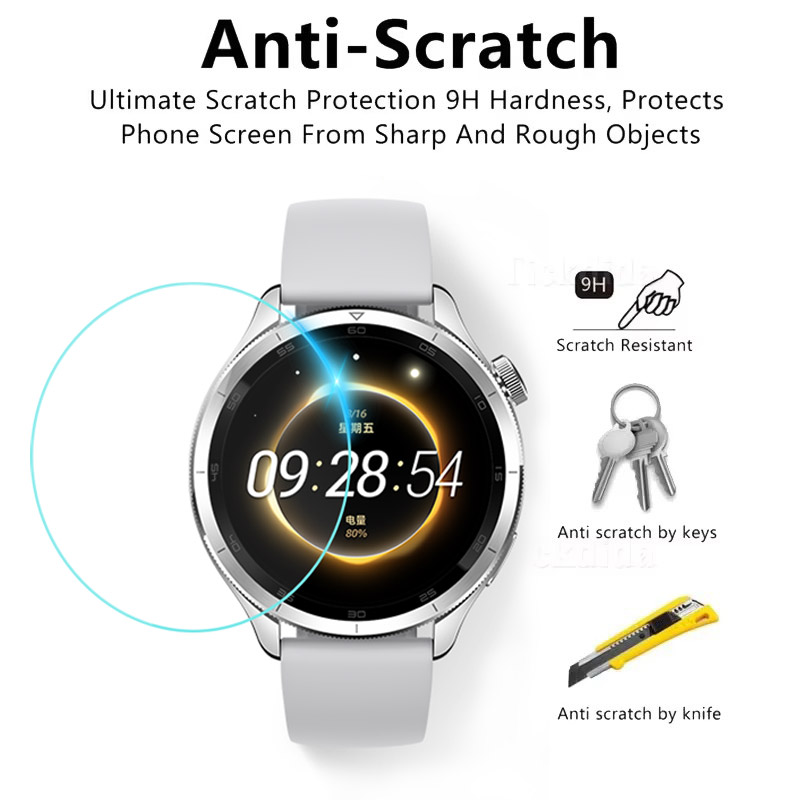Gehard glas voor Xiaomi Mi Wat - Xiaomi Smartwatch S4 Accessories recensie en prijs