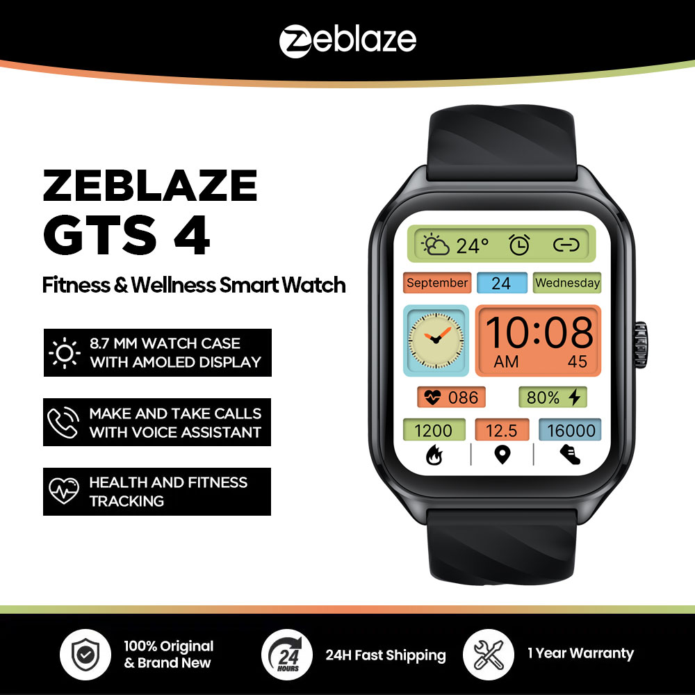 Nieuwe Zeblaze GTS 4 Smartwatc - Smartwatch Nexus recensie en prijs