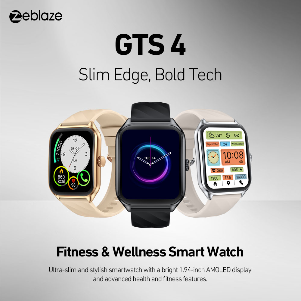 Nieuwe Zeblaze GTS 4 Smartwatc - Smartwatch Nexus recensie en prijs