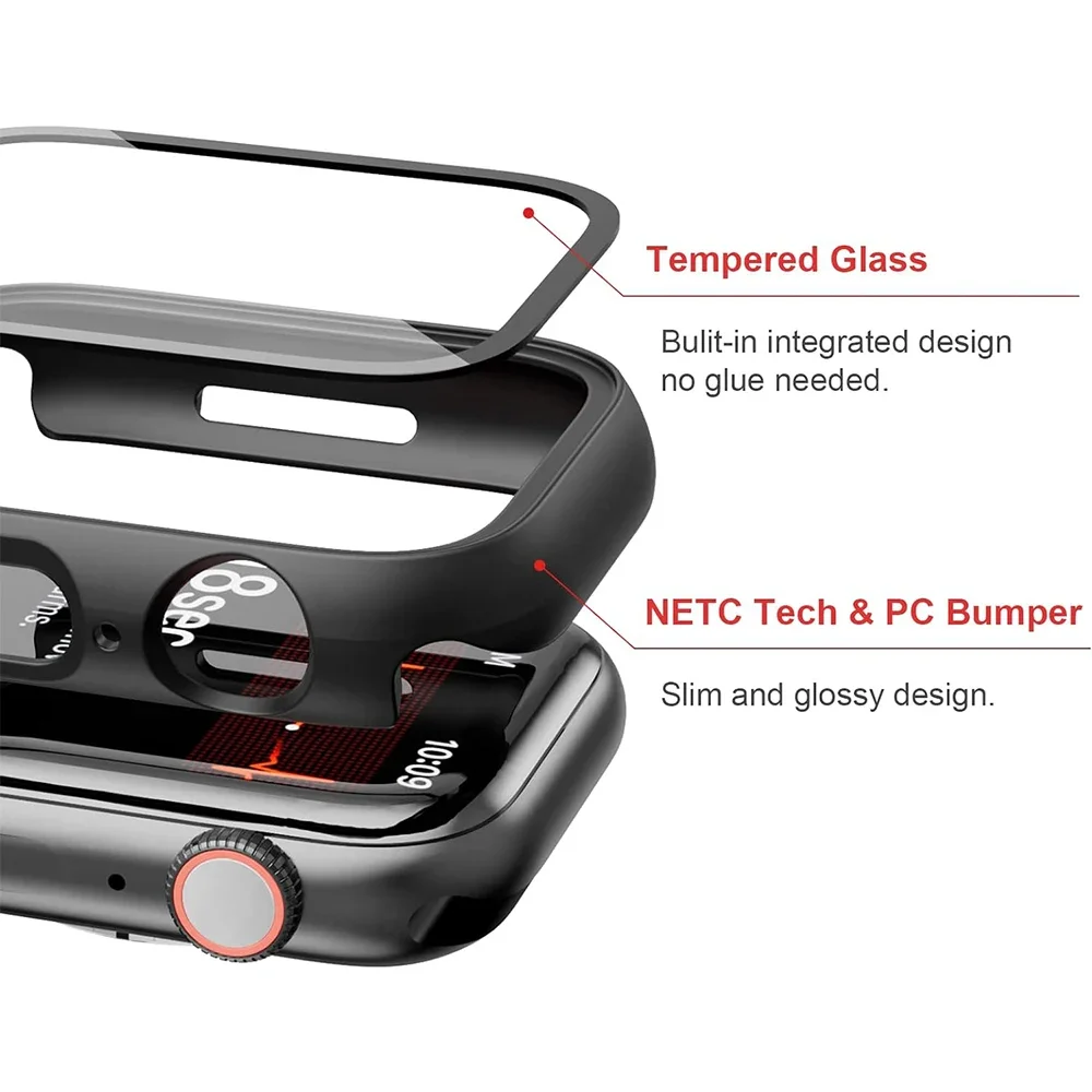Gehard glas Screen Protector C - Watch Case Bumper recensie en prijs