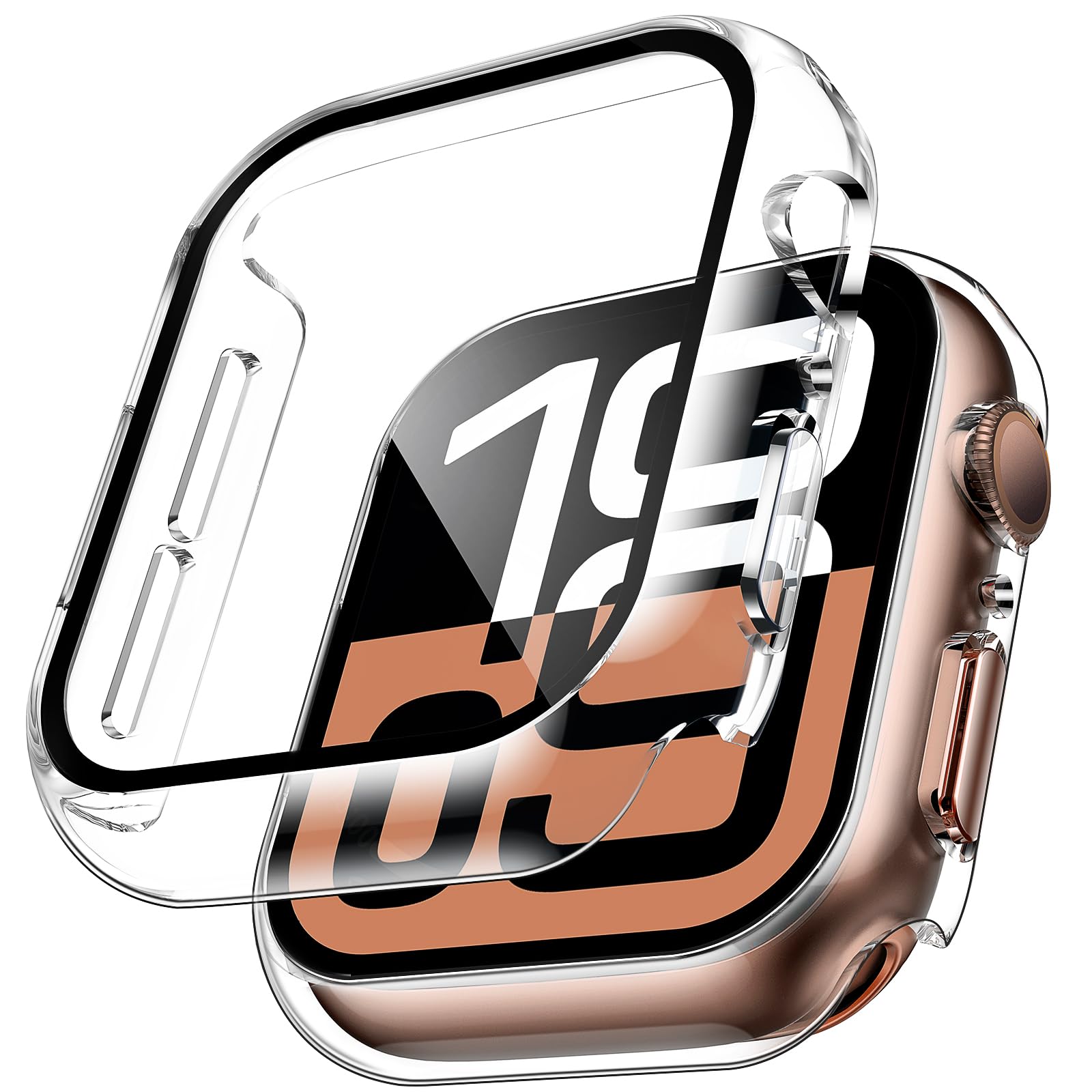2 Stuks Gehard Glas Case Voor  - Watch Case Bumper recensie en prijs