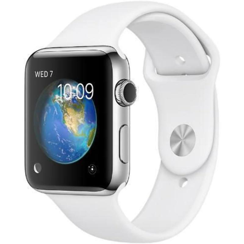 Apple Watch Series 2 RVS 42mm  - Smartwatch X18 recensie en prijs