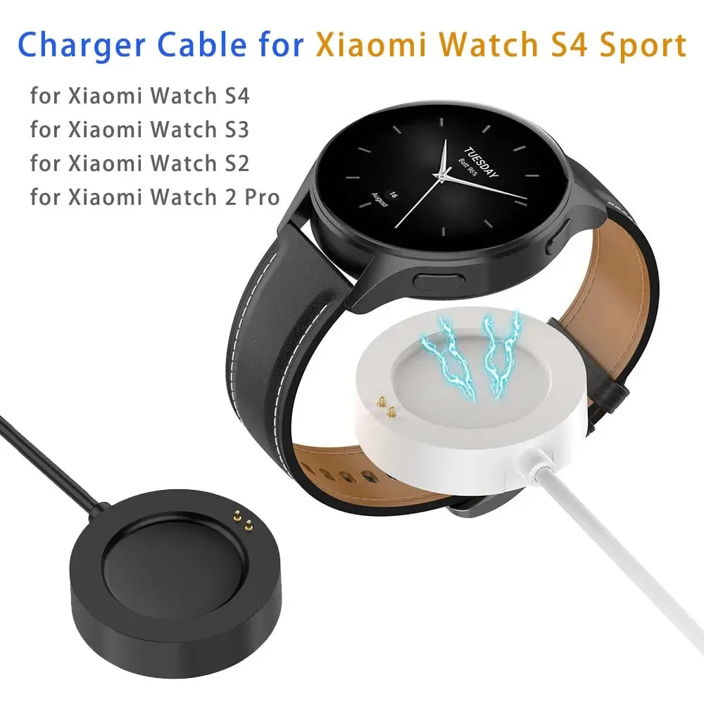 Witte smartwatch-oplaadkabel - - Xiaomi Smartwatch S4 Accessories recensie en prijs