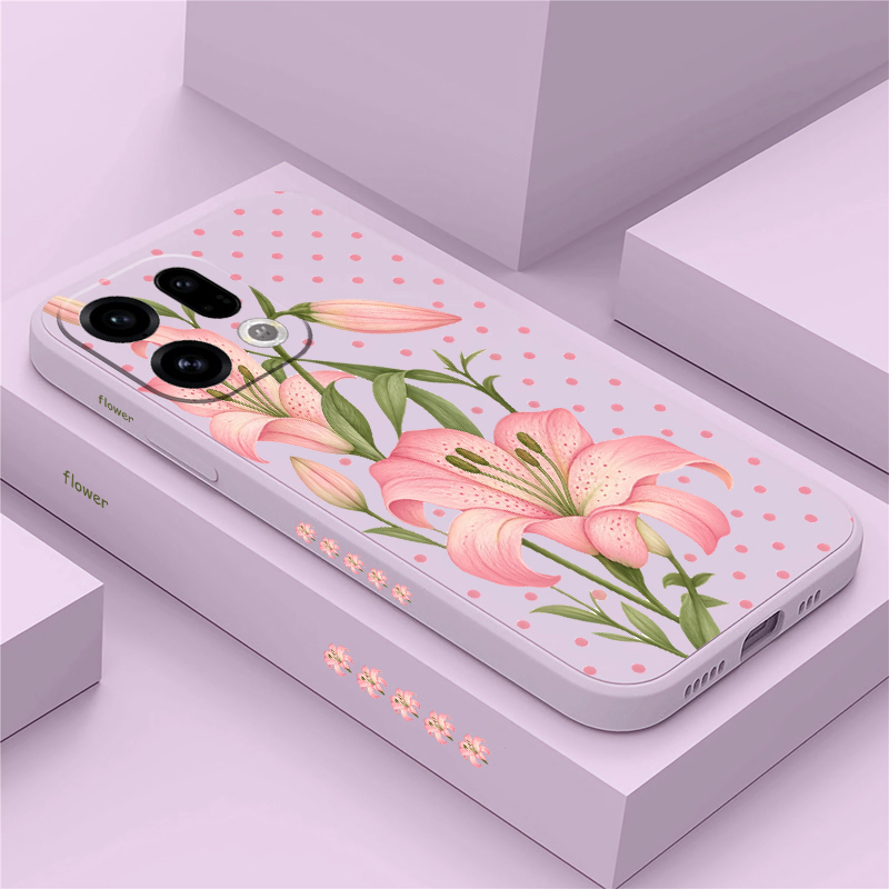 Luxe roze telefoonhoesje met b - Oppo Reno 12 recensie en prijs