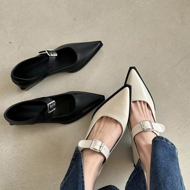 *Mode Mary Jane schoenen Dames - Leather Classic Strap recensie en prijs